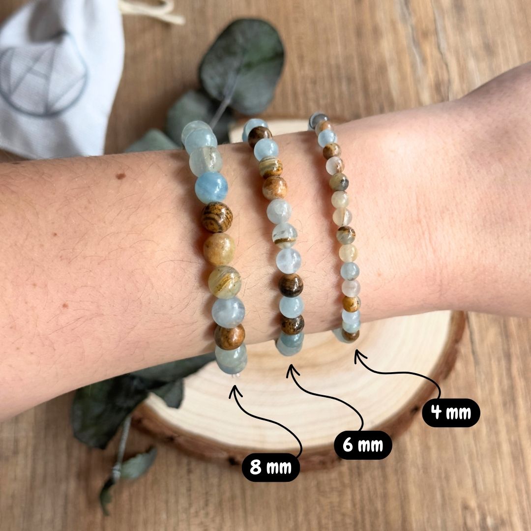 PORTÉ __ CALCITE BLEUE