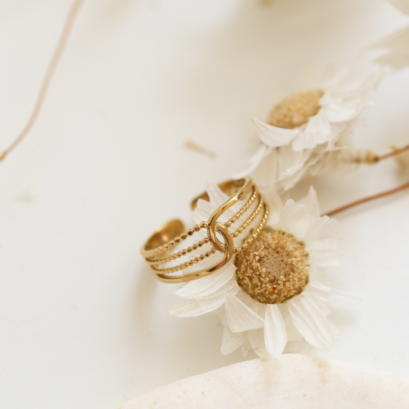 Bague Léonie - Doré
