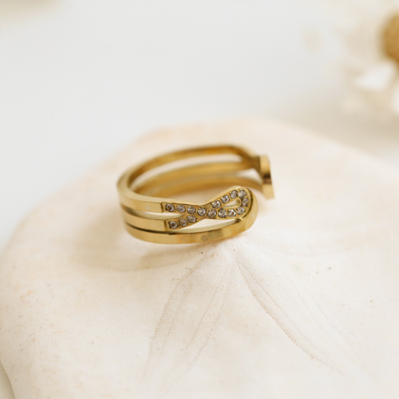 Bague Olympe - Doré