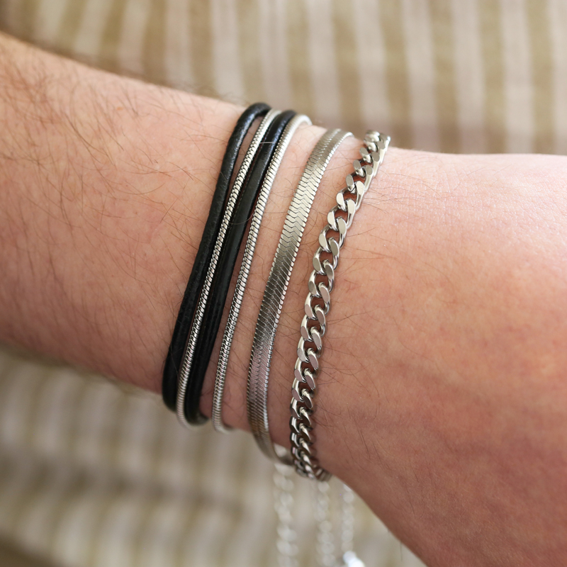bracelet-homme-argent-look-noir:tristan:leon-2