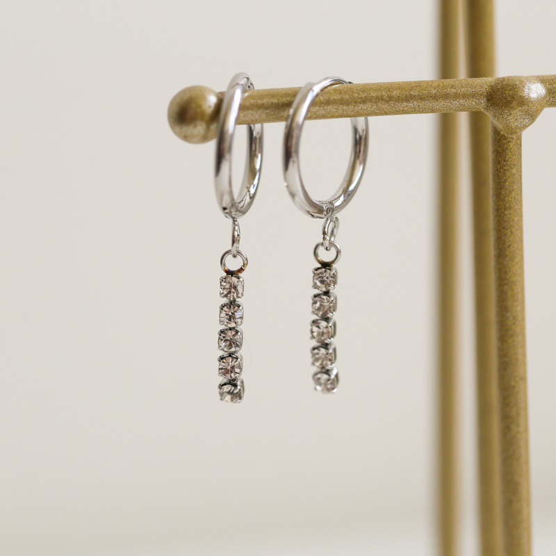Boucles Grace - Argenté