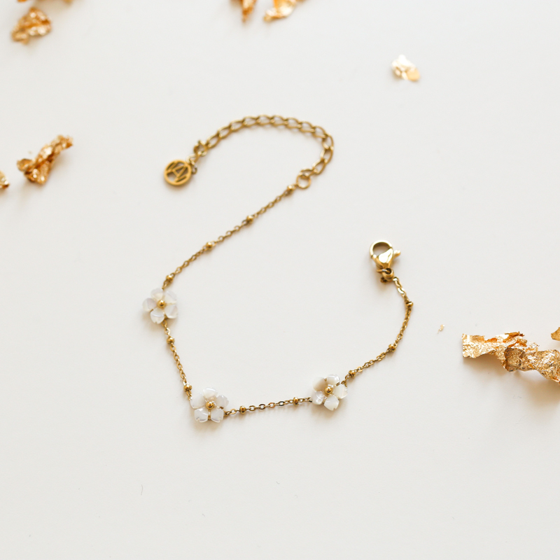Bracelet Capucine - Doré