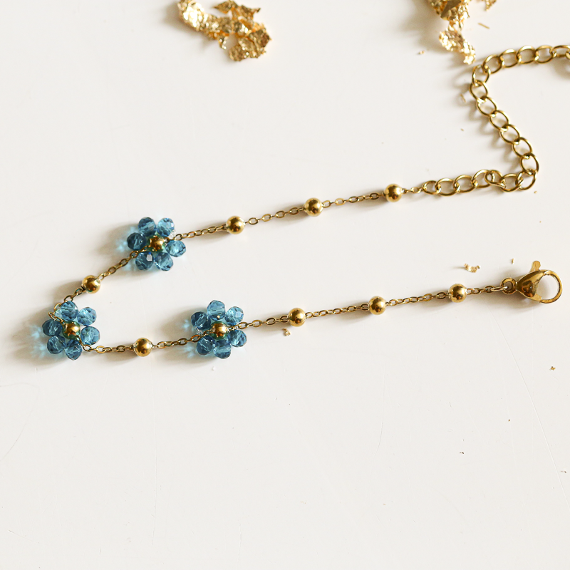 bracelet-or-fleur-turquoise
