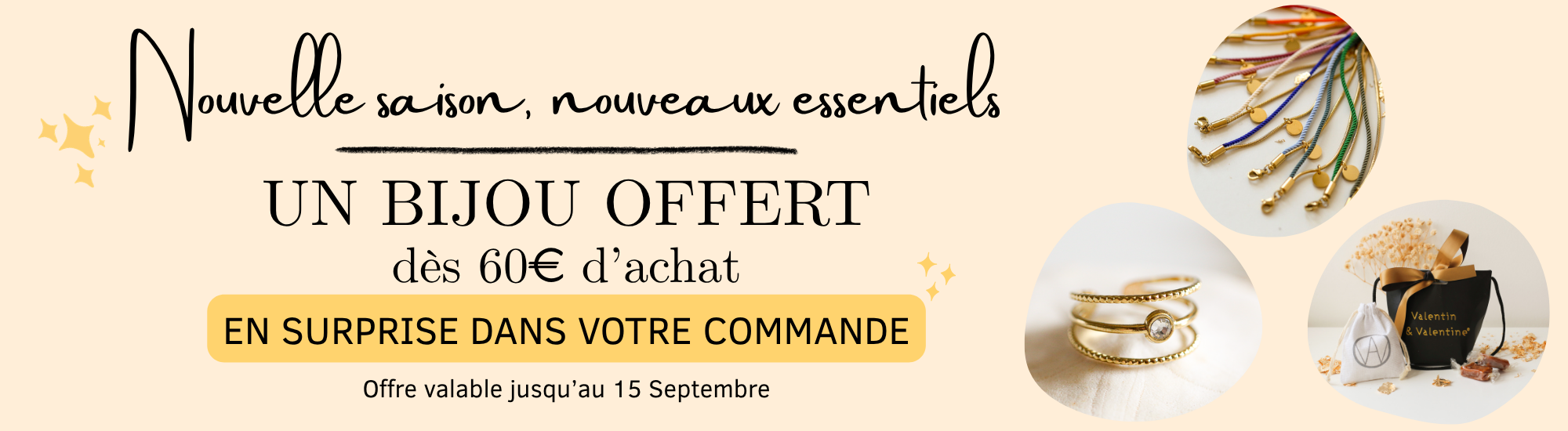 bandeau rentree bijoux offre