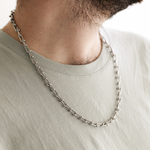 collier-homme-argent-clement-porte