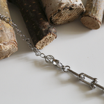 collier-homme-argent-clement-logo