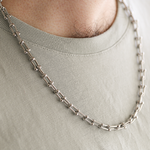 collier-homme-argent-clement-porte-3