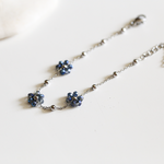 bracelet-argent-fleur-bleu