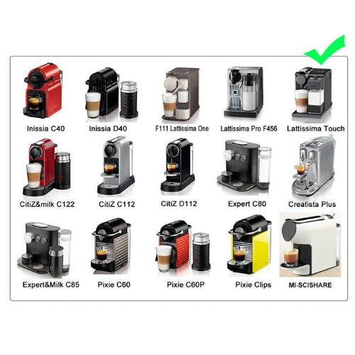 machines compatibles dosette rechargeable nespresso
