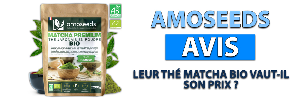 avis amoseeds the matcha bio
