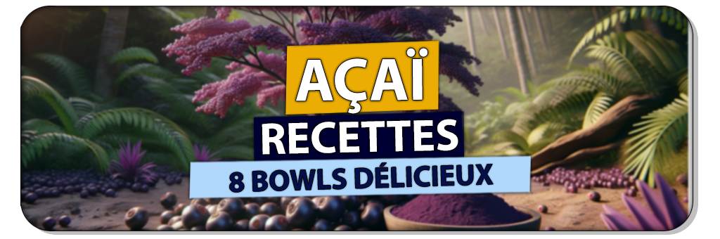 8 recettes acai bowl