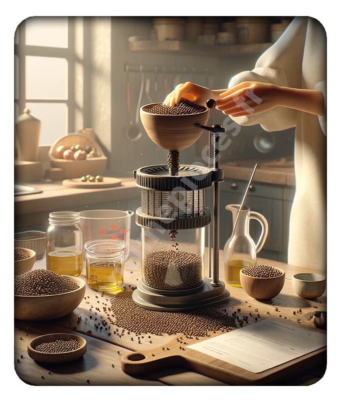illustration recette huile de nigelle 2
