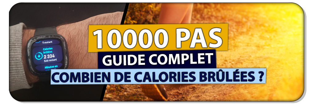 10000 pas calories brulees