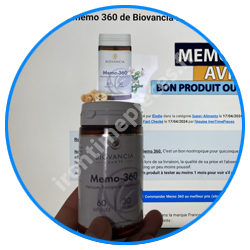 Photo test avis Memo 360 Biovancia