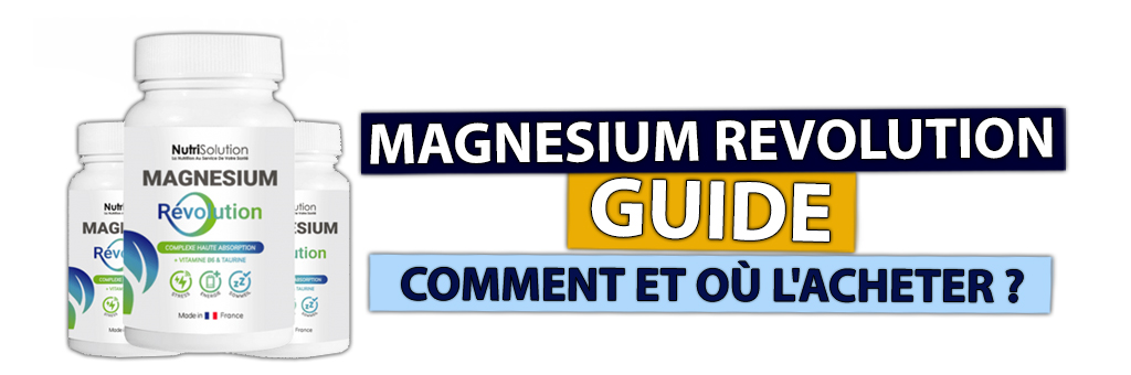 magnesium revolution prix achat