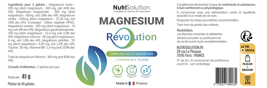 label magnesium revolution
