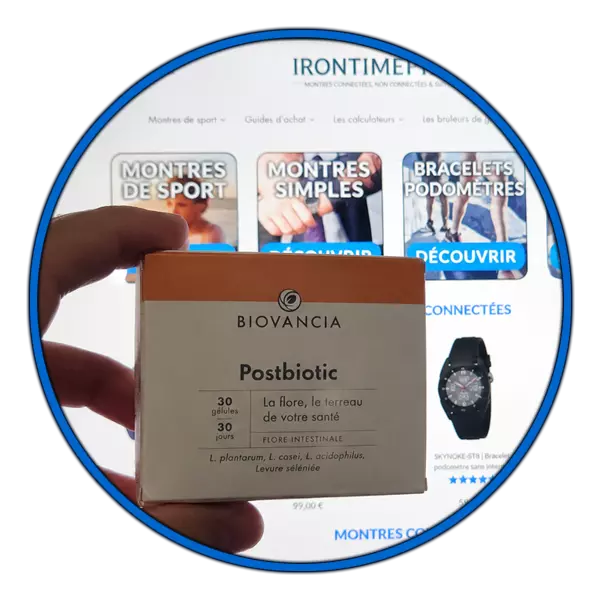 Photo de la boîte Postbiotic Biovancia