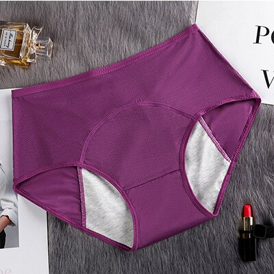 Culotte-menstruelle-tanche-de-grande-taille-culotte-en-coton-femmes-Sexy-sous-v-tements-physiologiques-grande