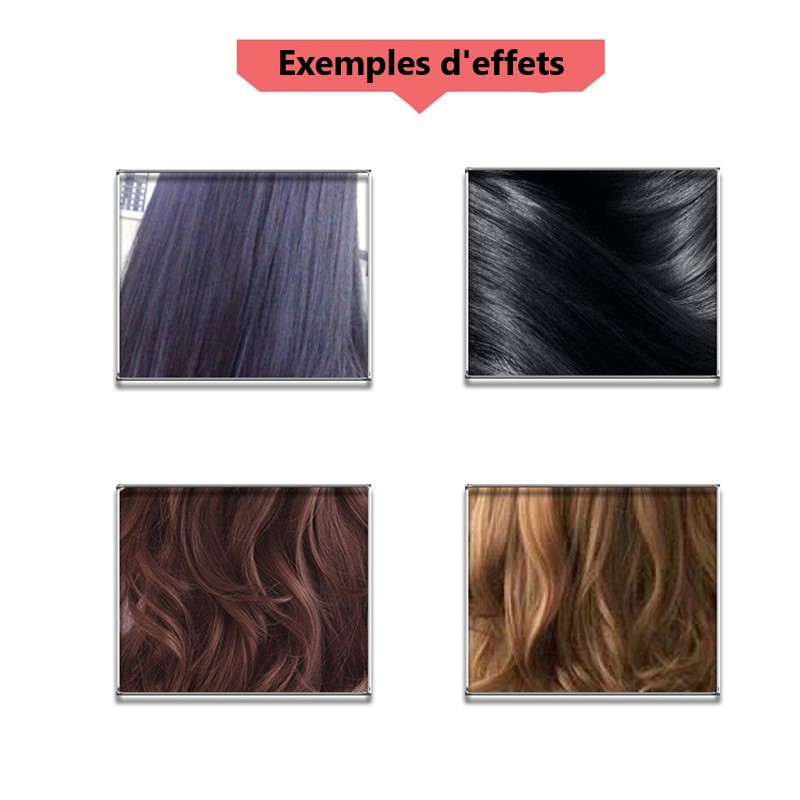 cheveux lissés avant aprés