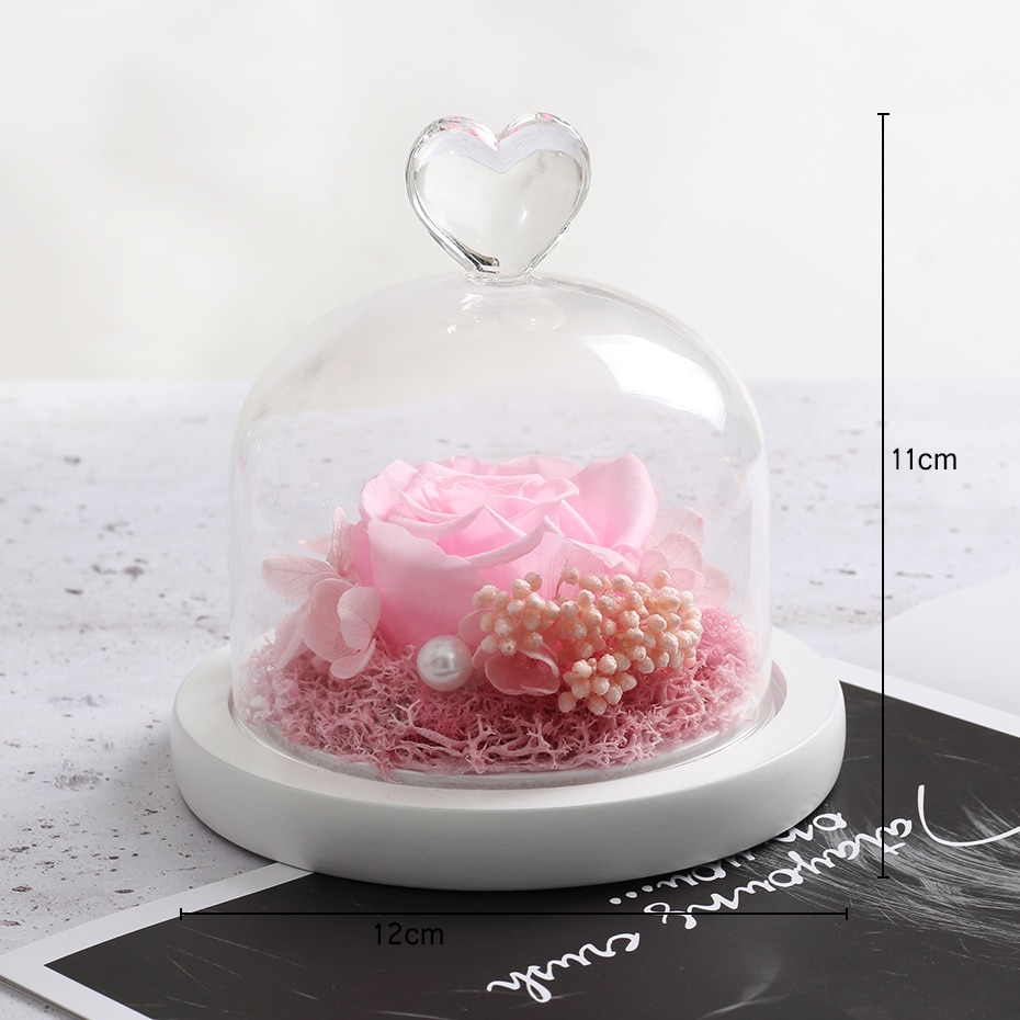 Rose-ternelle-conserv-e-fleur-Rose-en-flacon-fleur-fra-che-Rose-saint-valentin-f-te