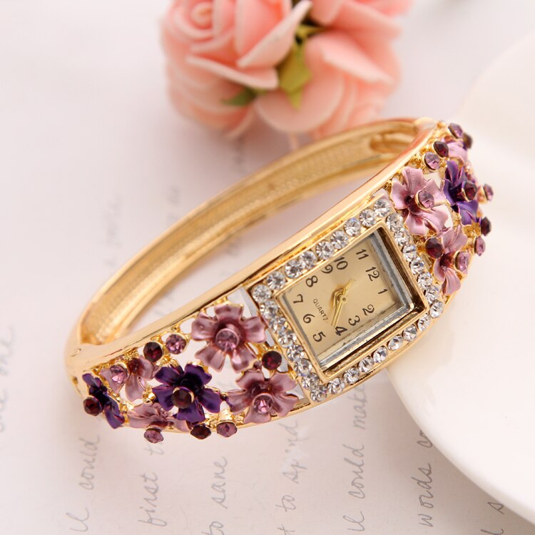 MINHIN-marque-de-luxe-Bracelet-montre-dames-cristal-fleur-Bracelet-femmes-belle-robe-cadeau-montre-Quartz
