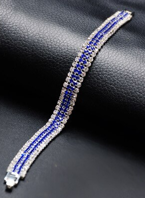 XZP-luxe-bleu-AAA-romain-cristal-Bracelet-pour-mariage-argent-Bracelet-breloque-strass-femmes-bracelets-bijoux