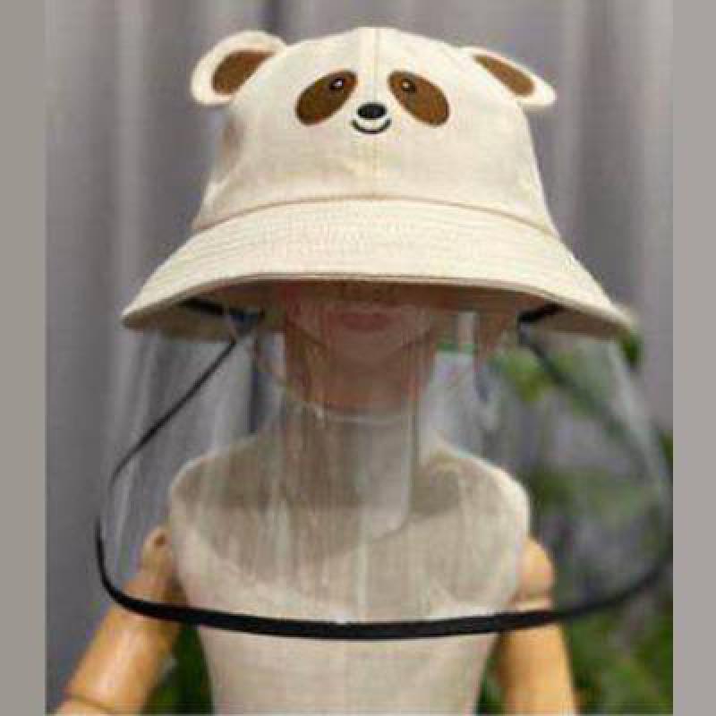 COKK-enfants-seau-chapeau-avec-couvercle-en-plastique-plein-visage-Protection-des-yeux-Anti-gouttelette-claboussures