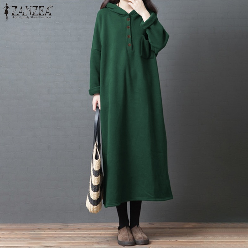 Robe sweat long femme sale