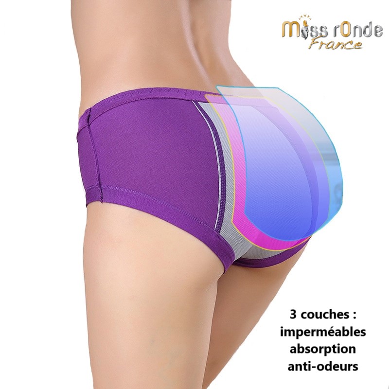 culotte menstruelle test d'absorption 