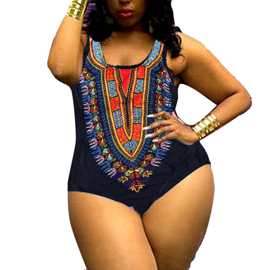 Maillots de bain ethnique grande taille jusqu’au 3XL 4