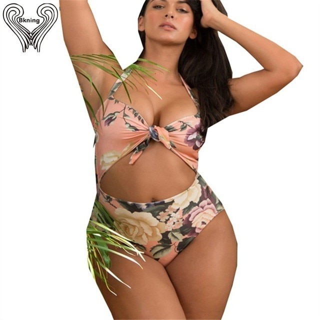 Grande-taille-maillot-de-bain-Push-Up-maillots-de-bain-femmes-Bandage-maillots-de-bain-bretelles