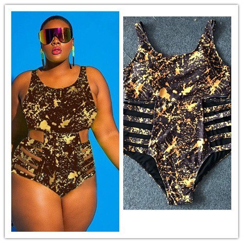 Grande-taille-maillot-de-bain-Push-Up-maillots-de-bain-femmes-Bandage-maillots-de-bain-bretelles