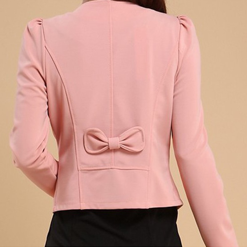 2019-l-gant-nouveau-mode-femmes-Blazer-femme-manteau-veste-Corsage-Outwear-noir-jaune-blanc-rose