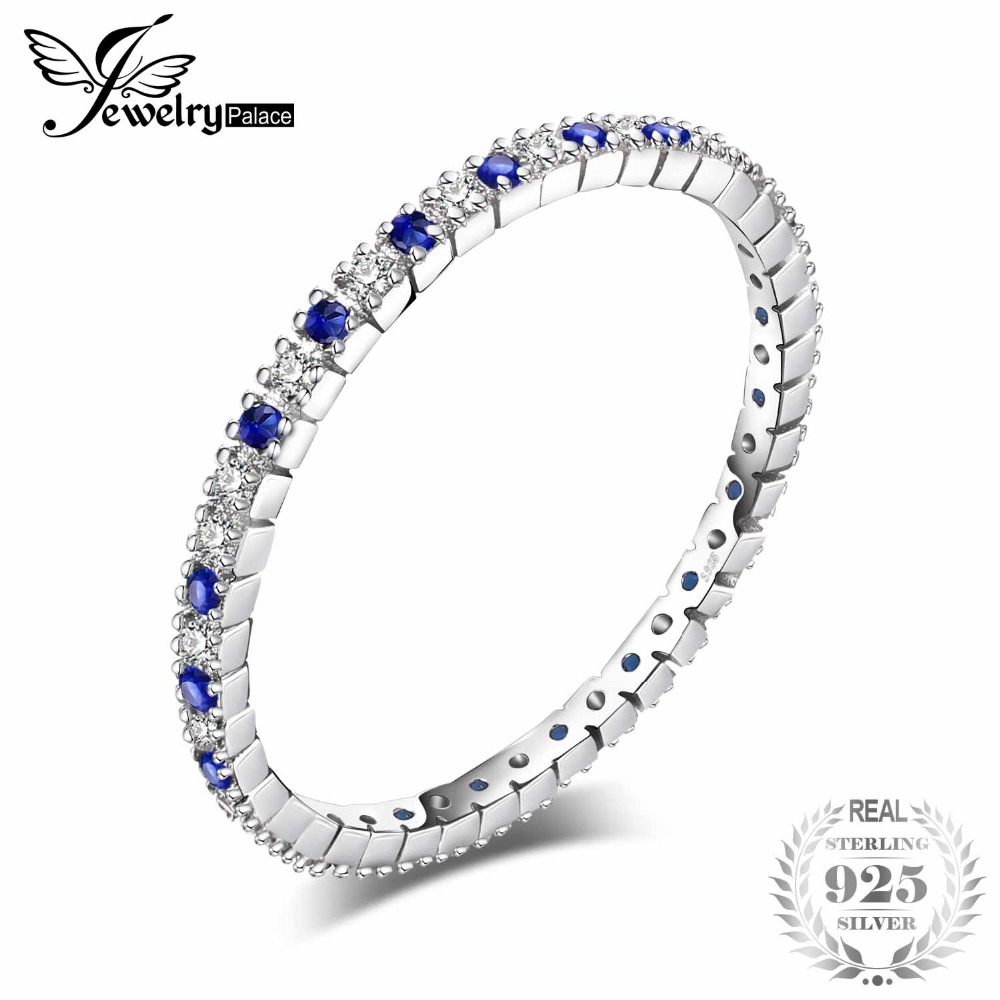 JewelryPalace-Exquis-Ronde-Cr-Bleu-Spinelle-Bague-De-Mariage-100-925-Sterling-Bijoux-En-Argent-Date