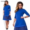 COCOEPPS-L-6XL-l-gant-bleu-femmes-robe-grandes-tailles-automne-o-cou-l-che-robes