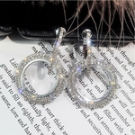 Nouveau-design-bijoux-cr-atifs-de-haute-qualit-l-gant-cristal-boucles-d-oreilles-rond-Or