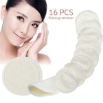 8-12-16-pi-ces-R-utilisable-Coton-Tampons-Maquillage-Visage-D-capant-2-couche-D