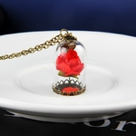 Collier-belle-et-b-te-populaire-Rose-en-Terrarium-pendentif-pour-dames-saint-valentin-cadeau-surpris