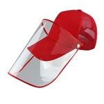 Casquette de protection postillons rouge