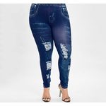 jeans grande taille bleu marine