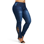 PlusMiss-Plus-Taille-5XL-Zipper-Fly-Sexy-Side-Lace-Up-Jeans-Femme-Taille-Haute-Crayon-Denim