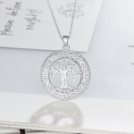 Arbre-de-Vie-Grand-Pendentif-Collier-Bijoux-925-Sterling-Argent-Colliers-et-Pendentifs-Pour-Les-Femmes