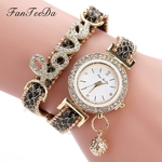 FanTeeDa-Marque-De-Mode-De-Luxe-Femmes-Montre-Bracelet-Montres-Amour-Mot-Bracelet-En-Cuir-Dames