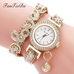 FanTeeDa-Marque-De-Mode-De-Luxe-Femmes-Montre-Bracelet-Montres-Amour-Mot-Bracelet-En-Cuir-Dames