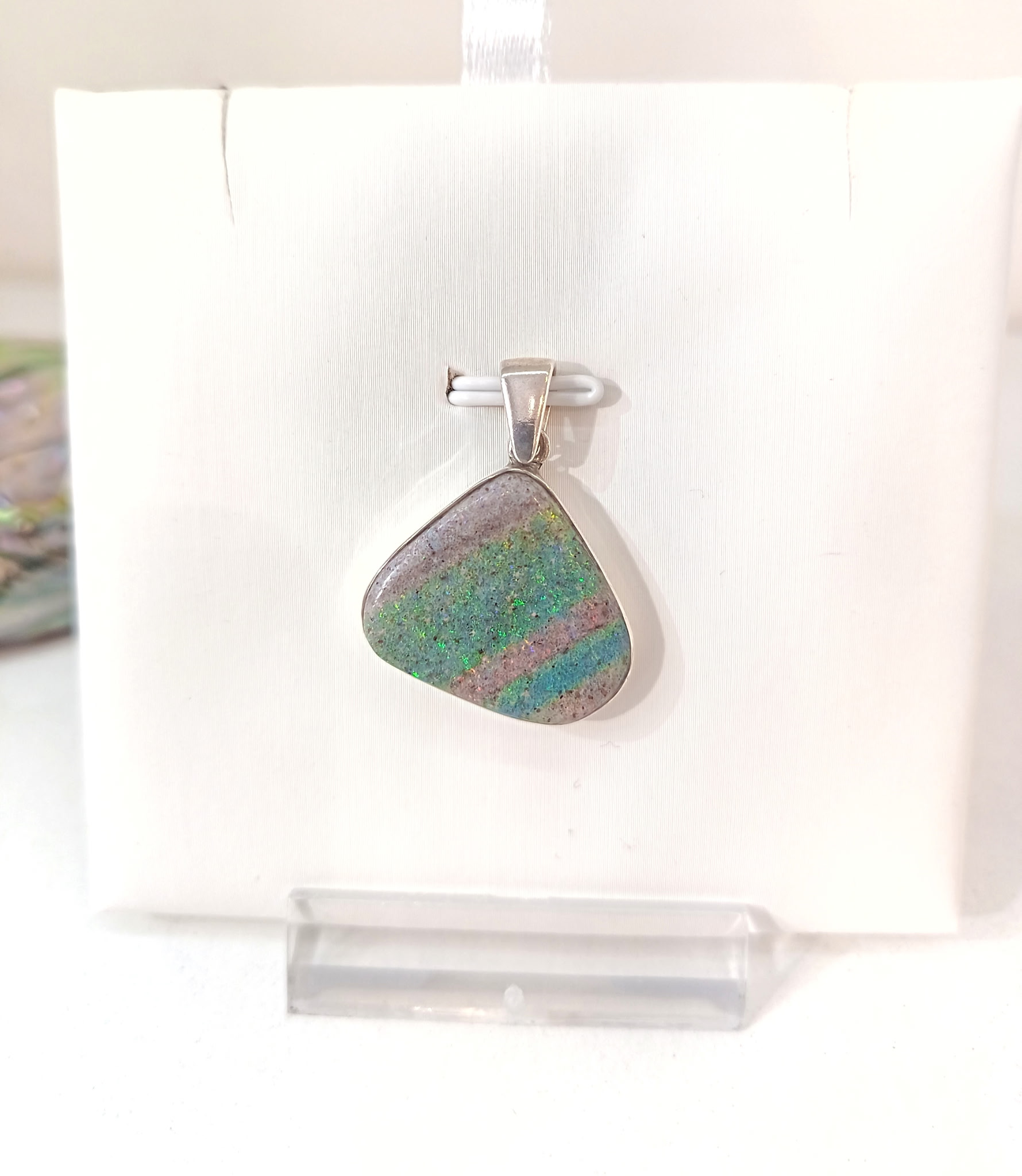 Pendentif opale d'Australie
