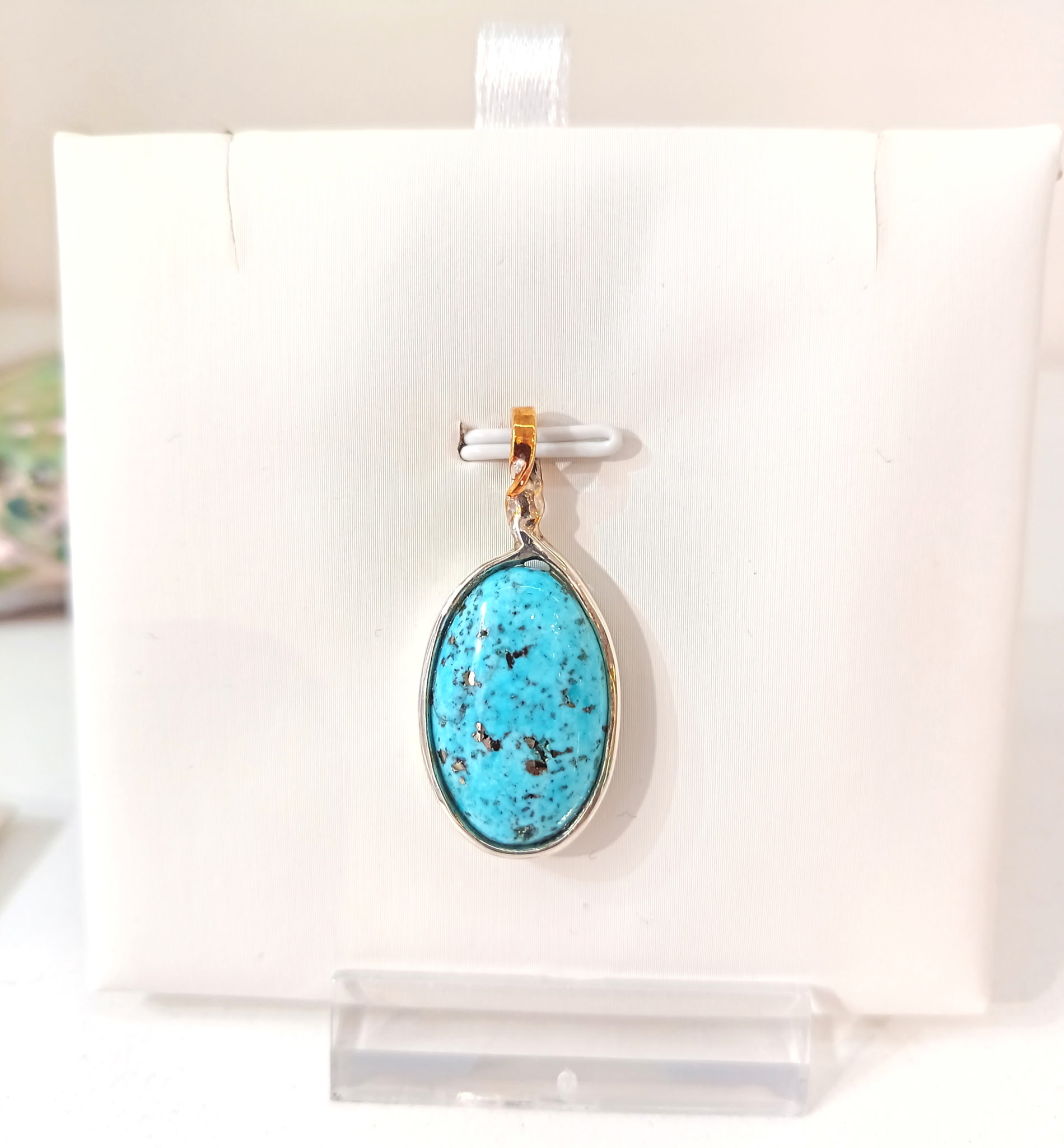 Pendentif en turquoise