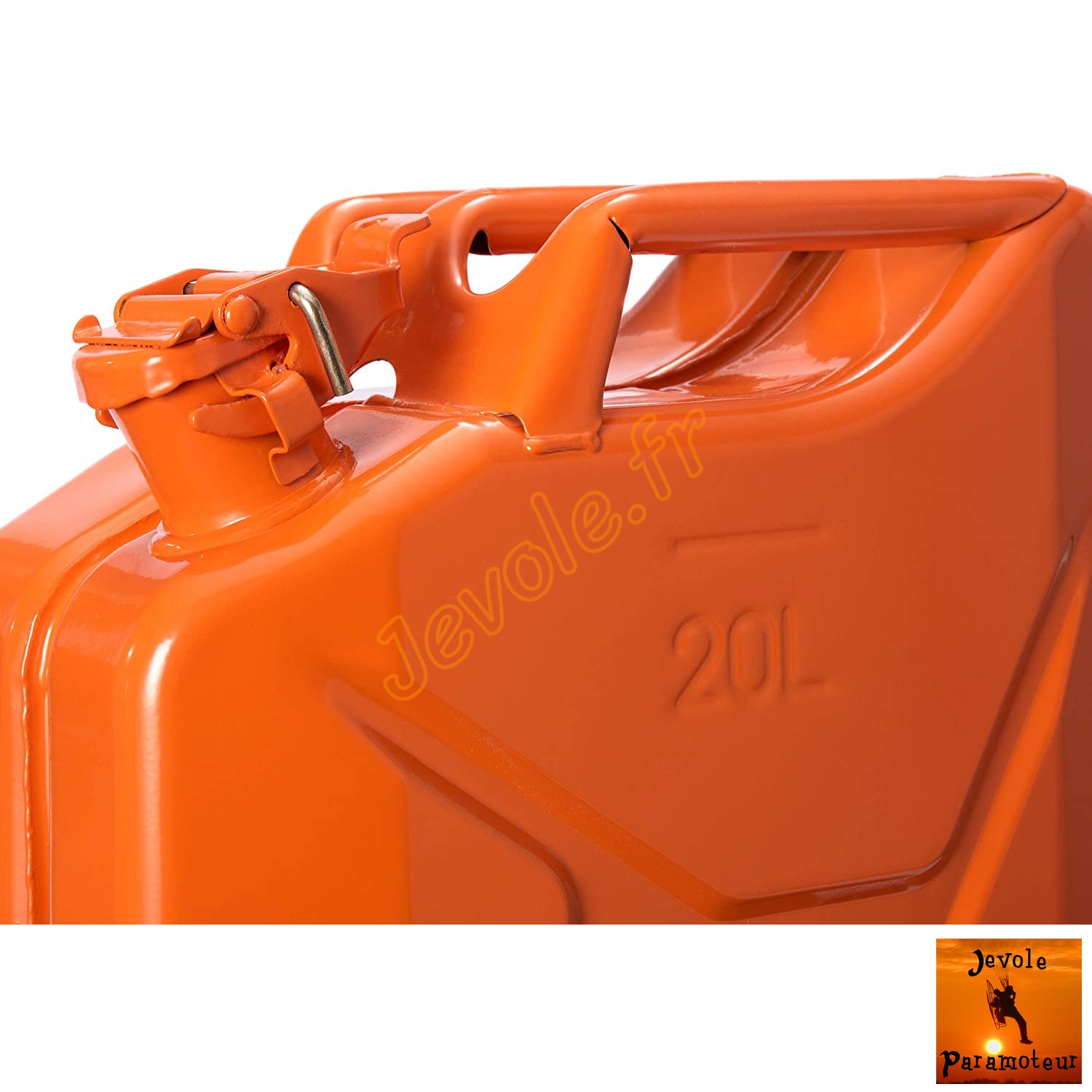 bidon essence 20L orange paramoteur 2