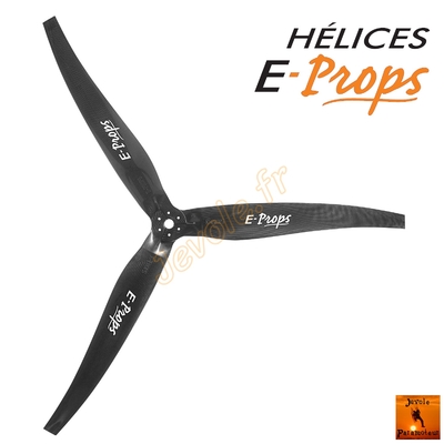 hélice-carbone-eprops-tripale-3-pales-paramoteur