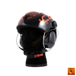 casque paramoteur solar X orange 3