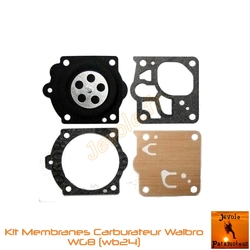 Kit membrane K12 pour carburateur WB37